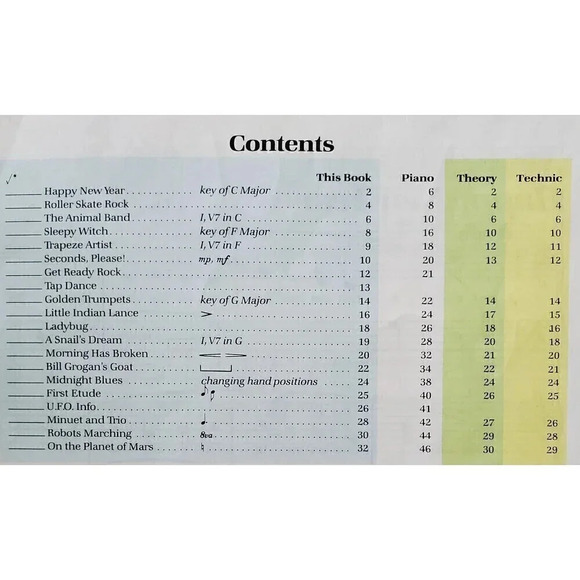 BASTIEN PIANO‎ BASICS LIBRARY PERFORMANCE LEVEL 1 - Picture 3 of 7
